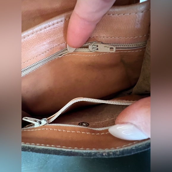 Leather vintage crossbody bag - Picture 5 of 7